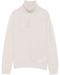 iBlues - Roll-Neck Knitted Sweater - Lyst