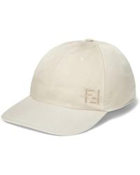 Fendi - Logo-Detail Baseball Cap - Lyst