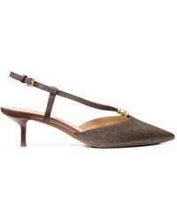 Michael Kors - Escarpins Cherie À Logo Imprimé - Lyst