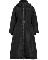 High - Belted Puffer Coat - Lyst