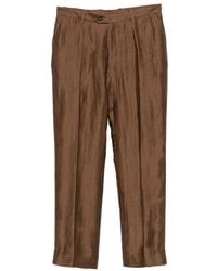 John Varvatos - Pressed-Crease Trousers - Lyst