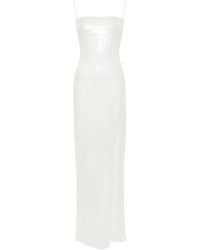 Nensi Dojaka - Sequinned Maxi Dress - Lyst