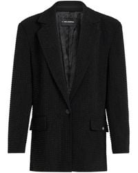 KARL LAGERFELD - Rhinestone Tailored Blazer - Lyst