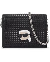 KARL LAGERFELD - Ikon Crossbody Bag - Lyst