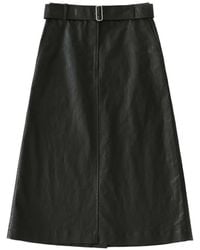 Studio Nicholson - Grasse A-Line Midi Skirt - Lyst