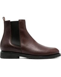 Buttero - Ankle-Length Leather Boots - Lyst