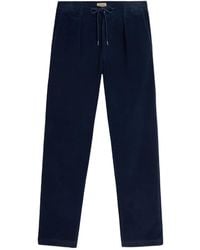 Woolrich - Pleated Drawstring Trousers - Lyst