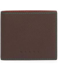 Marni - Portafoglio Bi-Fold Con Punto Sella - Lyst