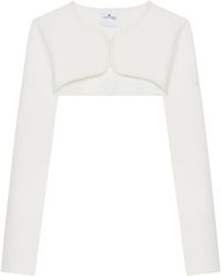 Courreges - Cropped Cardigan - Lyst