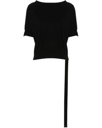 Rick Owens - Cropped T-shirt - Lyst