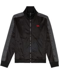 DIESEL - S-Locker Panelled Bomber Jacket - Lyst