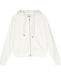 Herno - Jersey Zipped Hoodie - Lyst