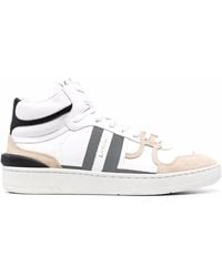 Lanvin - Clay High-Top Sneakers - Lyst