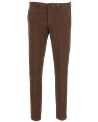 Briglia 1949 - Belt-Loop Slim-Fit Trousers - Lyst