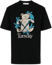 Undercover - T-Shirt Con Stampa Grafica - Lyst