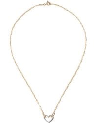 Yvonne Léon - 18Kt Diamond-Heart Necklace - Lyst