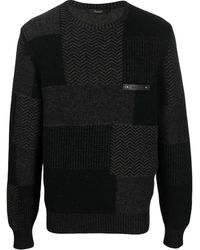Billionaire - Pullover Mit Logo-Patch - Lyst
