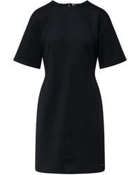Calvin Klein - Short-Sleeve V-Neck Dress - Lyst
