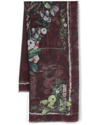 Zadig & Voltaire - Kerry Wild Floral-print Scarf - Lyst