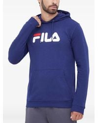 Fila - Logo Hooded Sweatshirt - Lyst