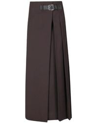 Department 5 - Gilles Kilt-Style Maxi Skirt - Lyst