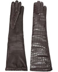 Miu Miu - Leather Gloves - Lyst