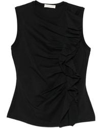 Ulla Johnson - Clio Tanktop Met Ruches - Lyst