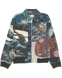 Evisu - Patchwork-Print Jacket - Lyst