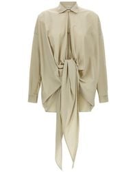 DARKPARK - Chemise Romy À Taille Nouée - Lyst