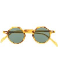 Lesca - Occhiali Da Sole Tondi Yoga - Lyst