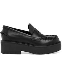 Gianvito Rossi - Yuna Braided-Detail Loafers - Lyst