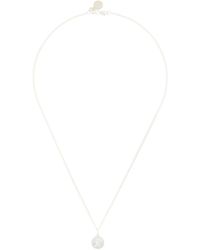 karen walker acorn and leaf necklace