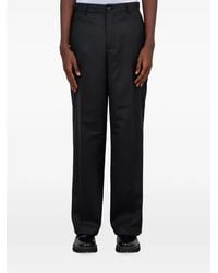 Another Aspect - Pantalon À Fines Rayures - Lyst
