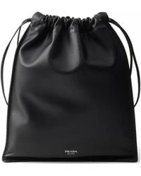Prada - Wish Nappa Leather Pouch - Lyst