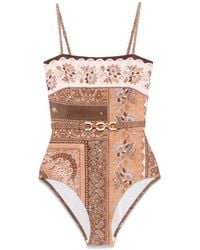 Zimmermann - Lucky ワンピース水着 - Lyst