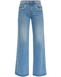 Coperni - Studded High-Rise Jeans - Lyst