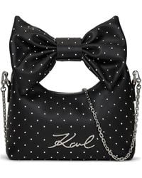 KARL LAGERFELD - Sac À Bandoulière K/Soirée À Nœud - Lyst