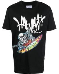 Philipp Plein - Hawaii Graphic-Print T-Shirt - Lyst