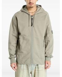 C.P. Company - Full-Zip Cotton Hoodie - Lyst
