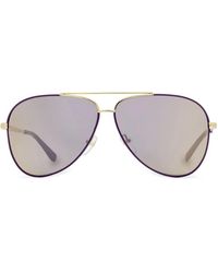 Ferragamo Eyewear - Pilot-Frame Sunglasses - Lyst