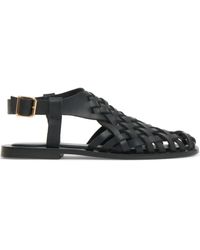 Mansur Gavriel - Woven Sandals - Lyst