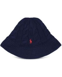 Polo Ralph Lauren - Cable-Knit Bucket Hat - Lyst
