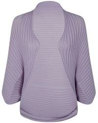 Issey Miyake - Vest Met Plissé-Effect - Lyst