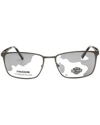 Harley Davidson - Rectangle-Frame Glasses - Lyst