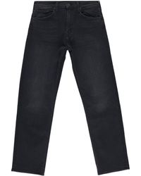 Mother - Smarty Pants High-rise Straight-leg Jeans - Lyst