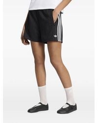 adidas - Pinstripe Firebird Shorts - Lyst