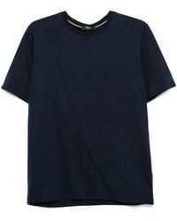 Herno - Katoenen T-Shirt - Lyst