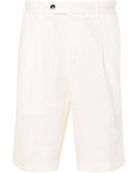 PT Torino - Linen Bermuda Shorts - Lyst