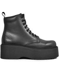 Altercore - Adara Platform Lace-Up Boots - Lyst