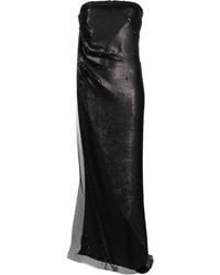 Rick Owens - Luxor Asymmetric Sequinned Top - Lyst